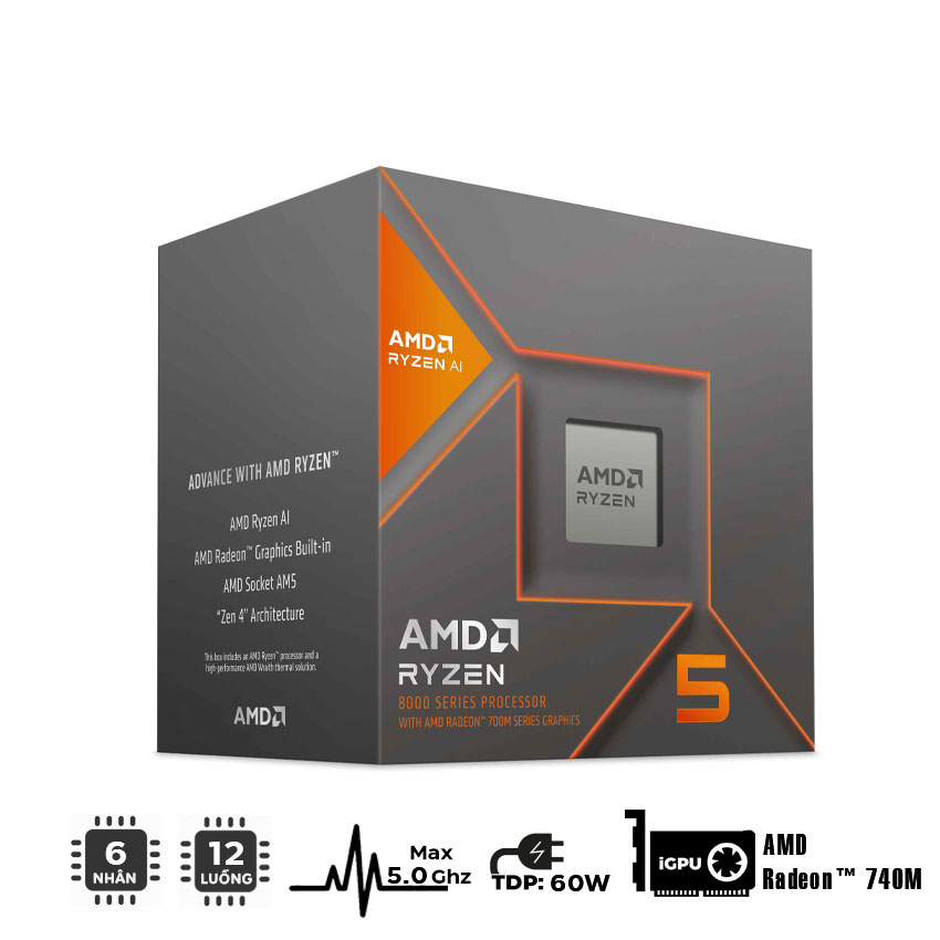 cpu-amd-ryzen-5-8500g-35ghz-upto-50ghz-22mb-6-cores-12-threads-65w-socket-am5